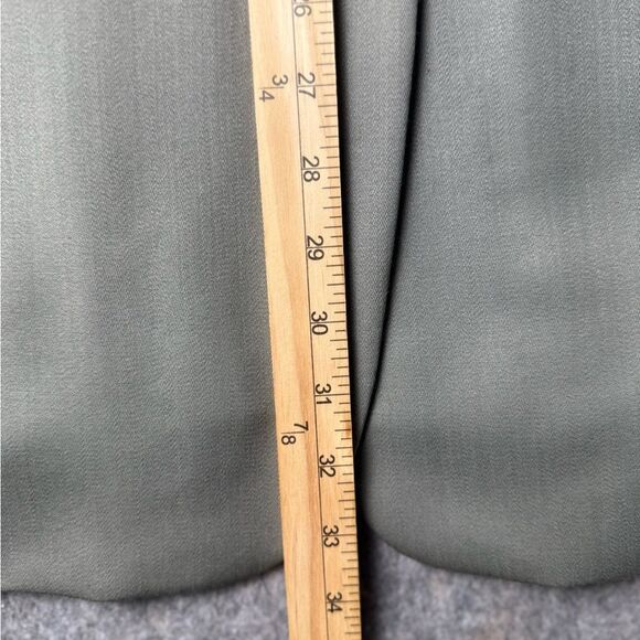 Jones New York Blazer Jacket Men Gray 100% Pure Wool Long Sleeve Single Breasted - Picture 3 of 10